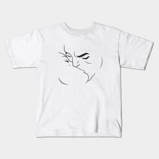 Lineart Lovers Kids T-Shirt